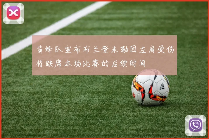 黄蜂队宣布布兰登米勒因左肩受伤将缺席本场比赛的后续时间