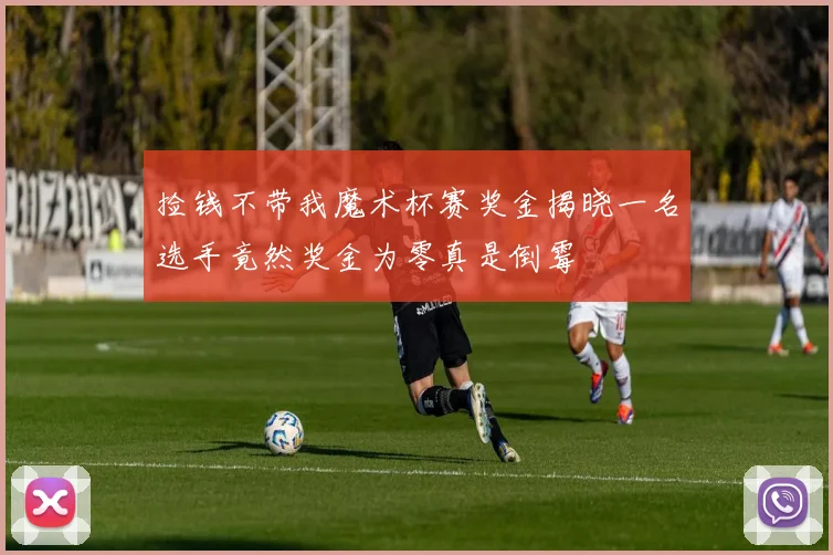捡钱不带我魔术杯赛奖金揭晓一名选手竟然奖金为零真是倒霉